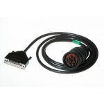 CAT J1939 DATA LINK CABLE 144300K245 9 PIN ROUND