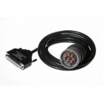 CAT / PERKINS J1939 STD CABLE 144300K246 9 PIN ROUND DIAGNOSTIC