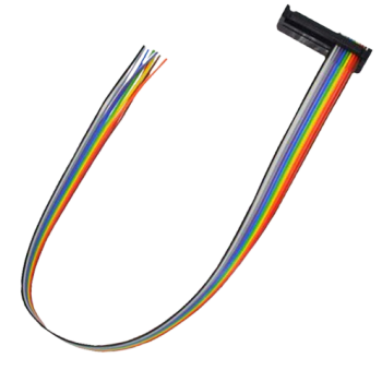 144300T104 Flat Cable arcoíris IDC26-10